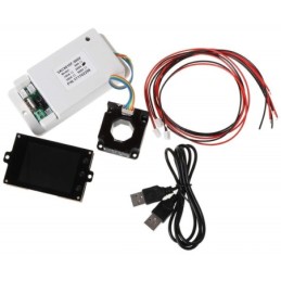 Misuratore di tensione/corrente/temperatura wireless con display LCD VAC8010F 500V 100A