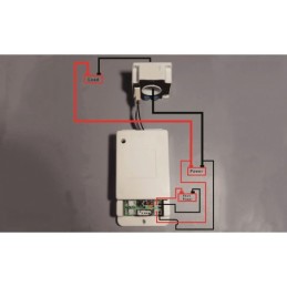 Misuratore di tensione/corrente/temperatura wireless con display LCD VAC8010F 500V 100A