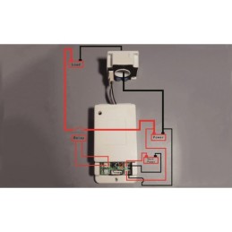 Misuratore di tensione/corrente/temperatura wireless con display LCD VAC8010F 500V 100A