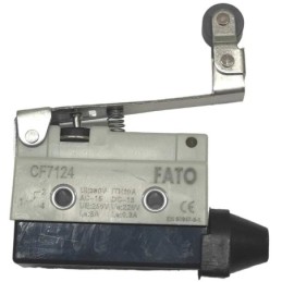 Interruttore di fine corsa orizzontale con leva a rullo 250V 10A CF7124 Fato