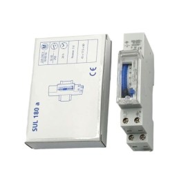 Timer analogico per guida DIN giornaliero 16A/250V FATO