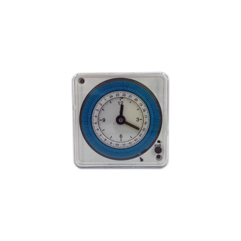 Timer Analogico 24 Ore - 72x72mm