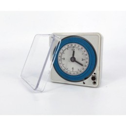 Timer Analogico 24 Ore - 72x72mm