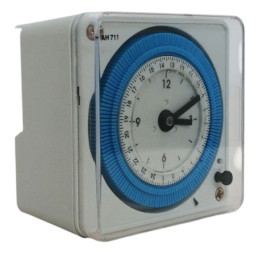 Timer Analogico 24 Ore - 72x72mm