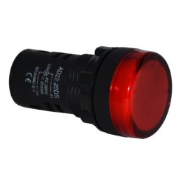 Indicatore luminoso da pannello 220V - rosso