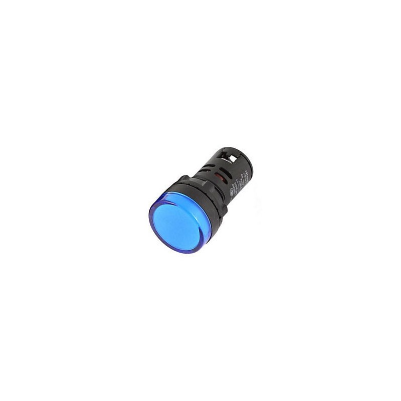 Indicatore luminoso da pannello 220V - blu