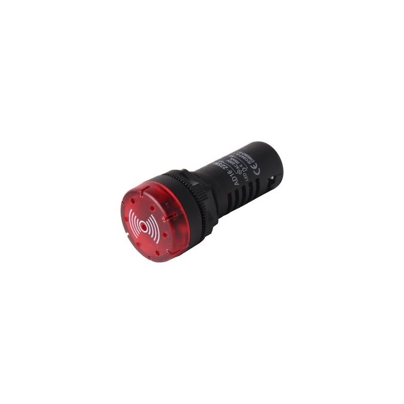 Buzzer di allarme LED indicatore luminoso 220V