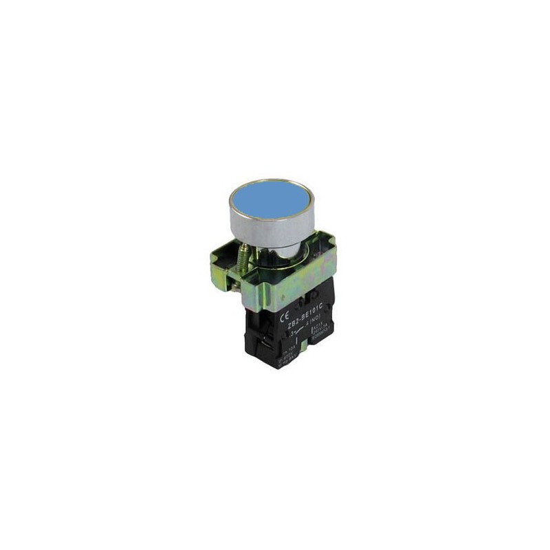 Pulsante da pannello 10A 600V - Blu