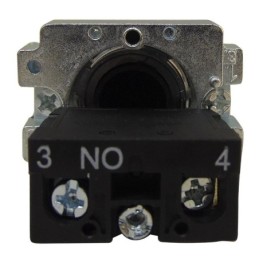 Pulsante da pannello 10A 600V - Nero