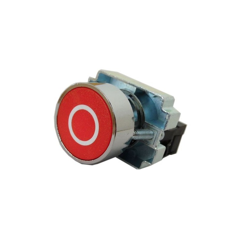 Pulsante da pannello 10A 600V - Rosso