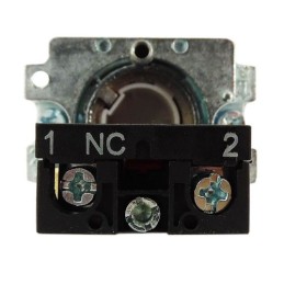 Pulsante da pannello 10A 600V - Rosso
