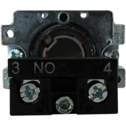 Pulsante da pannello 10A 600V - Nero