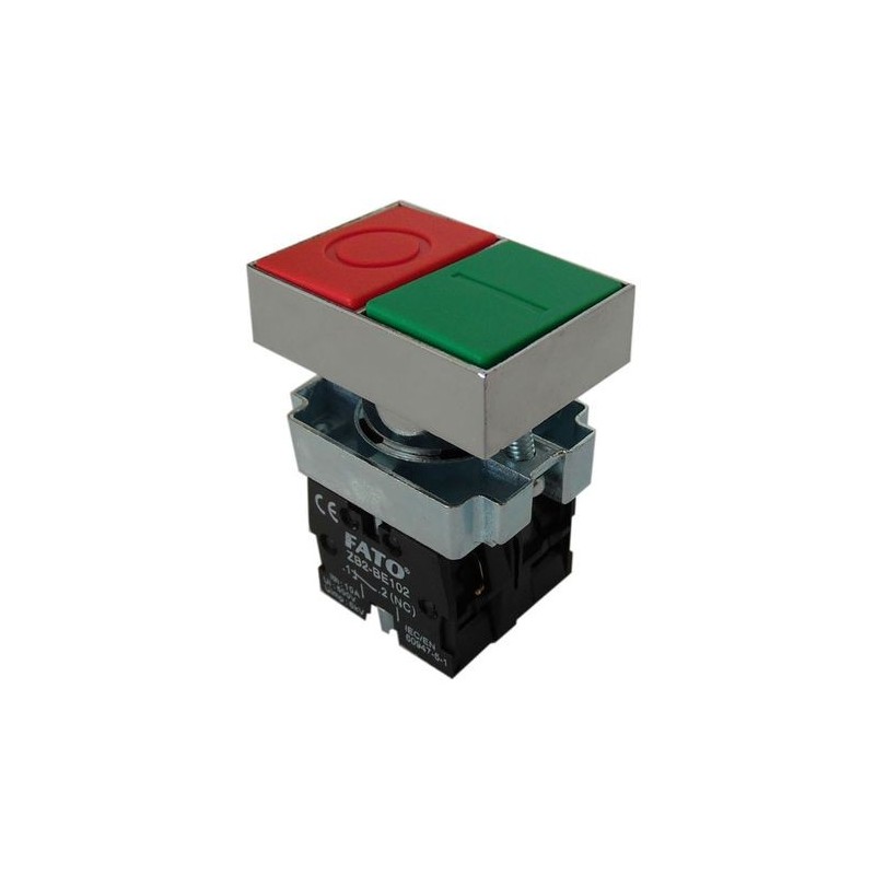 Pulsante da pannello 10A 600V - 1/0