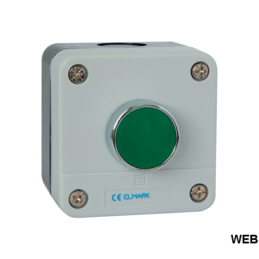 Pulsante con ritorno a molla EL1-B102 1NO IP44 Elmark