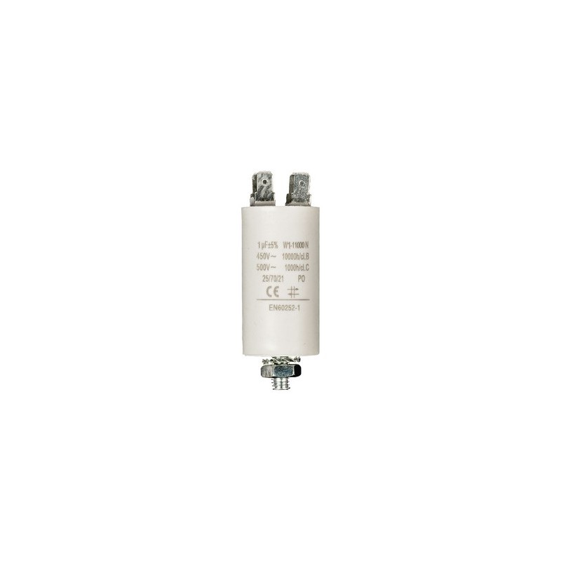 Condensatore 1.0uf / 450 v + Earth
