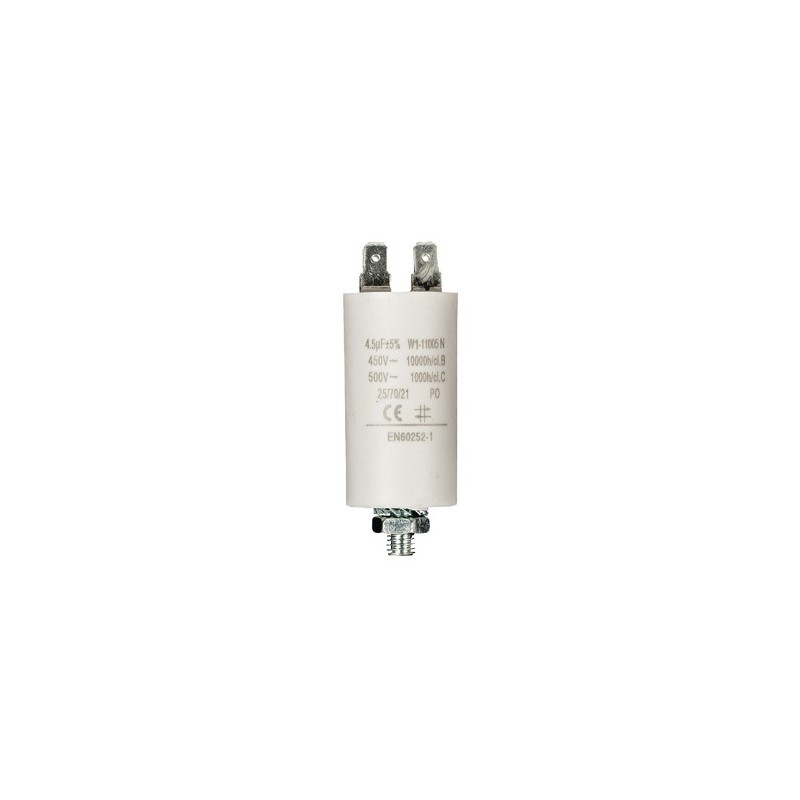 Condensatore 4.5uf / 450 v + Aarde