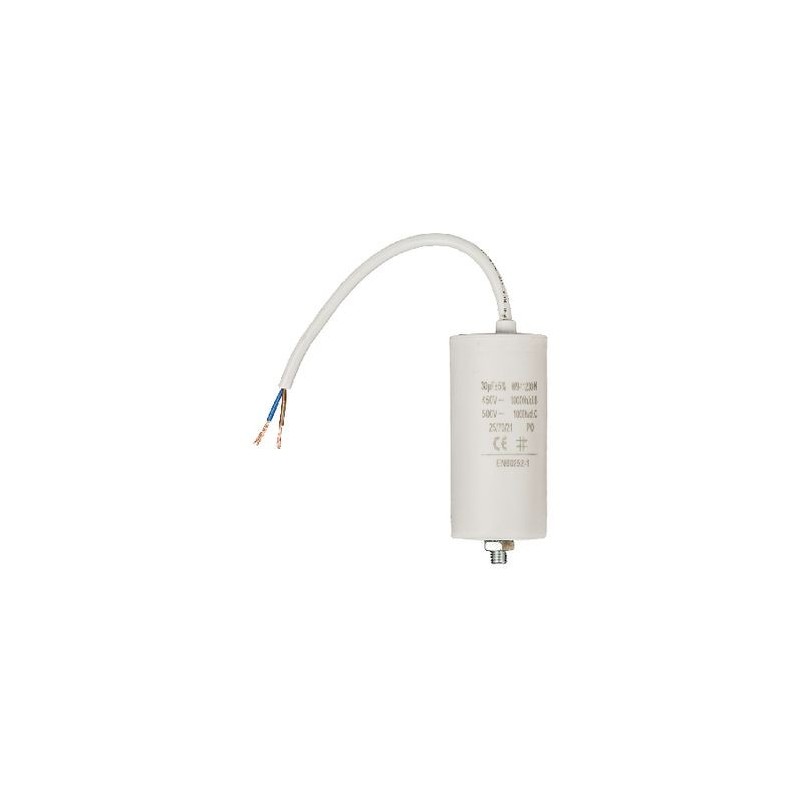 Condensatore 30.0uf / 450 V + cavo