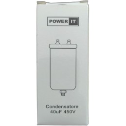 Condensatore 40uF 450V con terminale M8