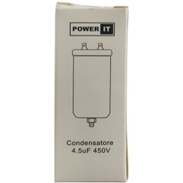 Condensatore 4.5uF 450V con terminale M8