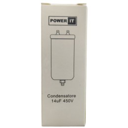 Condensatore 14uF 450V con terminale M8
