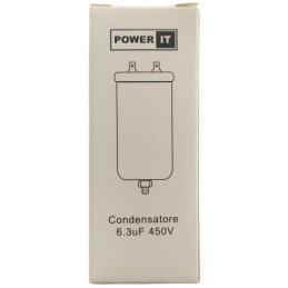 Condensatore 6.3uF 450V con terminale M8