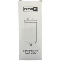 Condensatore 60uF 450V con terminale M8