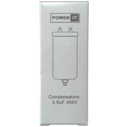 Condensatore 3.5uF 450V con terminale M8