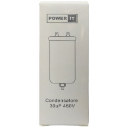 Condensatore 30uF 450V con terminale M8