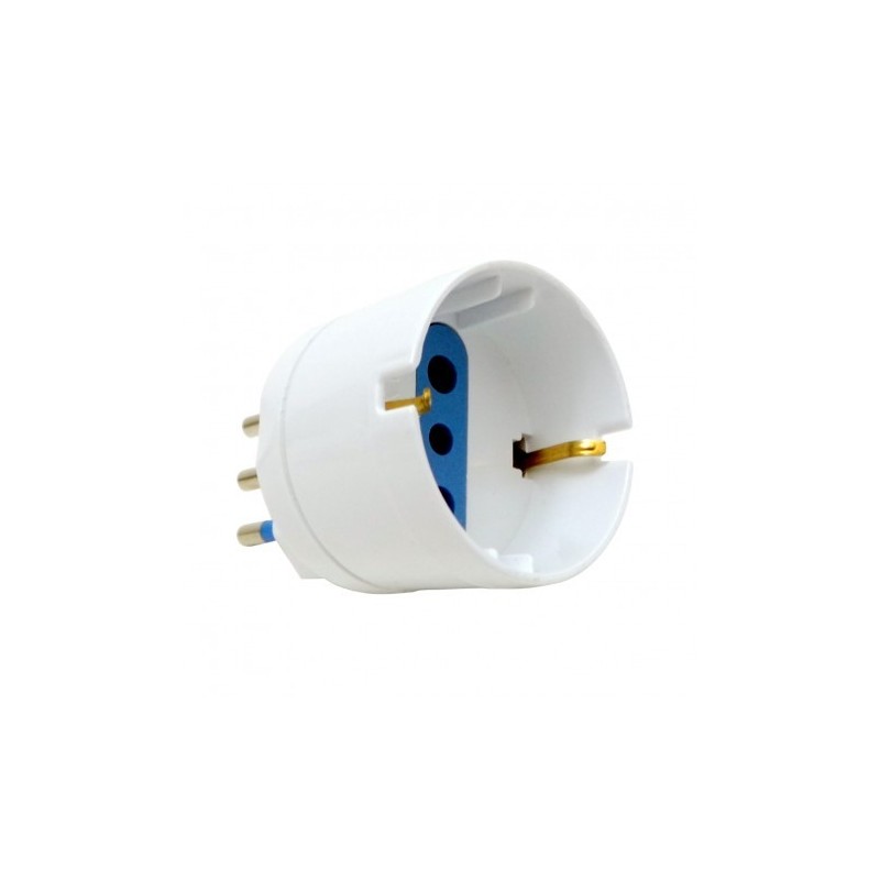 Adattatore Presa Schuko - Spina 10A Italiana