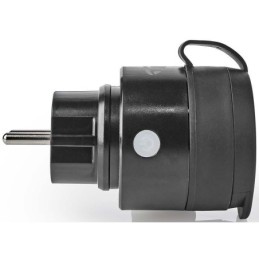 Presa Schuko Wi-Fi 10A 2500W massimo IP44 nera Nedis