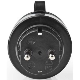 Presa Schuko Wi-Fi 10A 2500W massimo IP44 nera Nedis