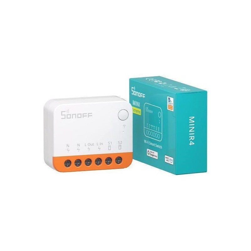 Interruttore smart wireless 2 vie WiFi 2.4G MINIR4
