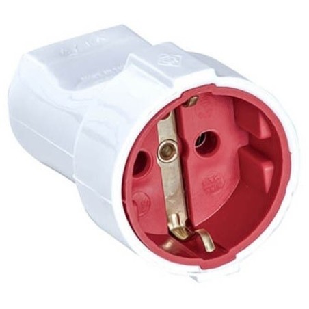 Presa schuko bianca IP20 16A 250V Vito