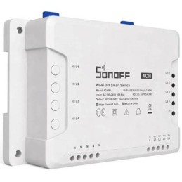 Interruttore smart wifi 4 canali con controllo RF