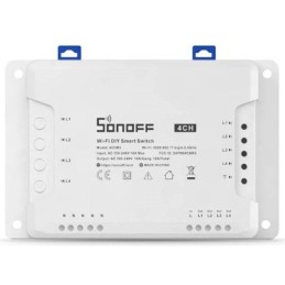 Interruttore smart wifi 4 canali con controllo RF