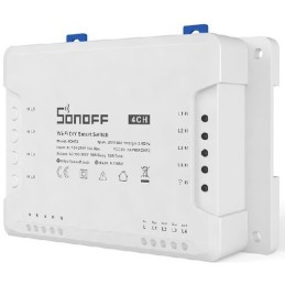 Interruttore smart wifi 4 canali con controllo RF