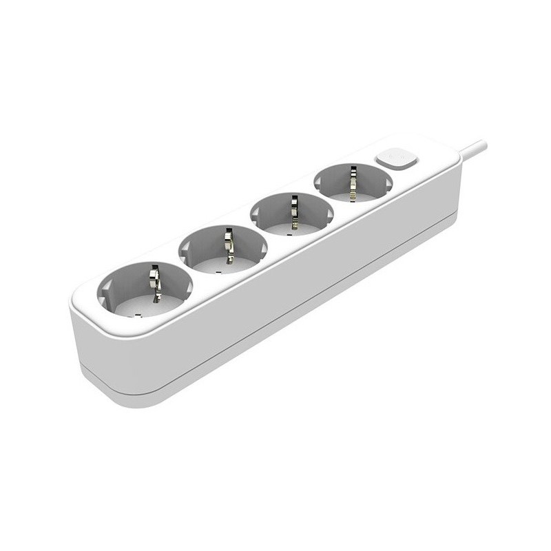 Multipresa schuko 4 posti con interruttore