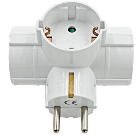Adattatore multipresa Schuko 16A
