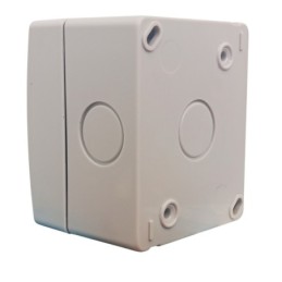 Box stagno da parete IP55 con 2 prese 10-16A