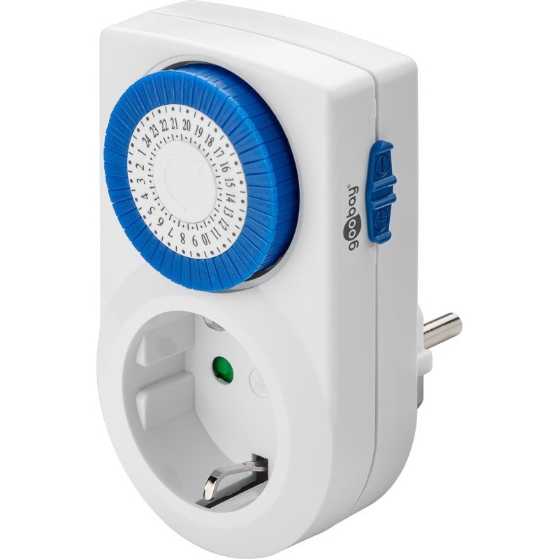 Timer analogico 16A 3500W per presa elettrica