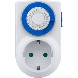 Timer analogico 16A 3500W per presa elettrica