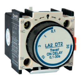 Blocco di contatto rimandato LT02-DT0 0.1~3S NO+NC momentaneo Elmark