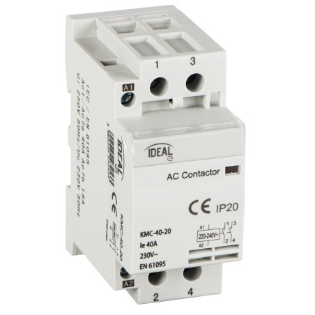 Contattore modulare  40A 230V AC 2NO