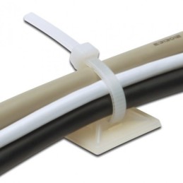 Passante Adesivo 30x30mm per Fascette 100 Pz