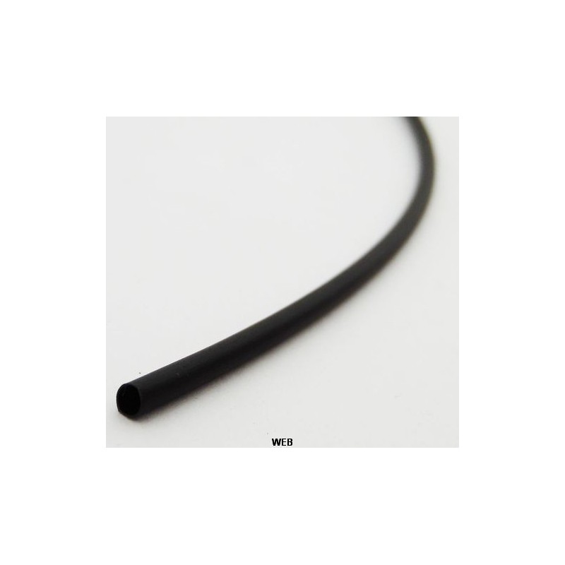 Guaina termorestringente diametro 7/3.5mm nero 100m