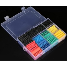 Guaina termorestringente varie misure kit 530 pezzi