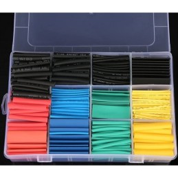 Guaina termorestringente varie misure kit 530 pezzi