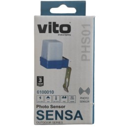 Sensore crepuscolare 1000W 6A PHS01 Vito