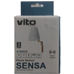 Sensore crepuscolare 2000W 10A PHS02 Vito