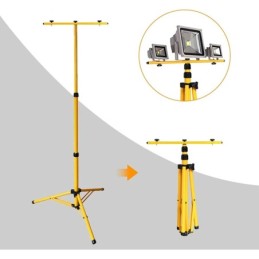 Supporto treppiede regolabile per faro da lavoro 160 cm